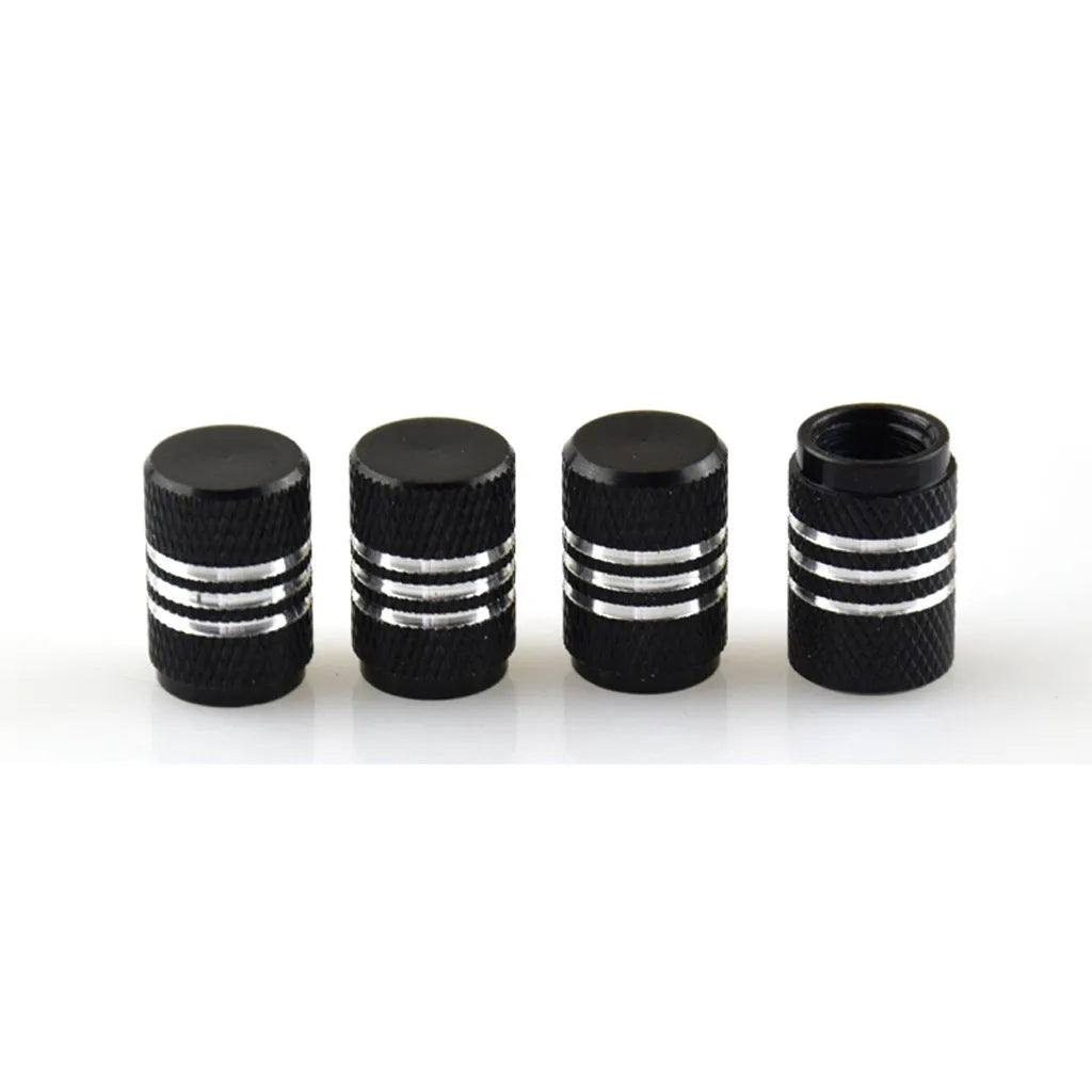 Aluminium alloy colour car tyre valve caps in multiple colour options