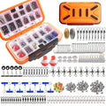 254 piece waterproof rock fishing accessories combination suit in ABS and lead carbon steel for shore angling
