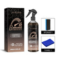 Car brake cleanser kit with 100ml bottle, sponge, and cloth for disc maintenance