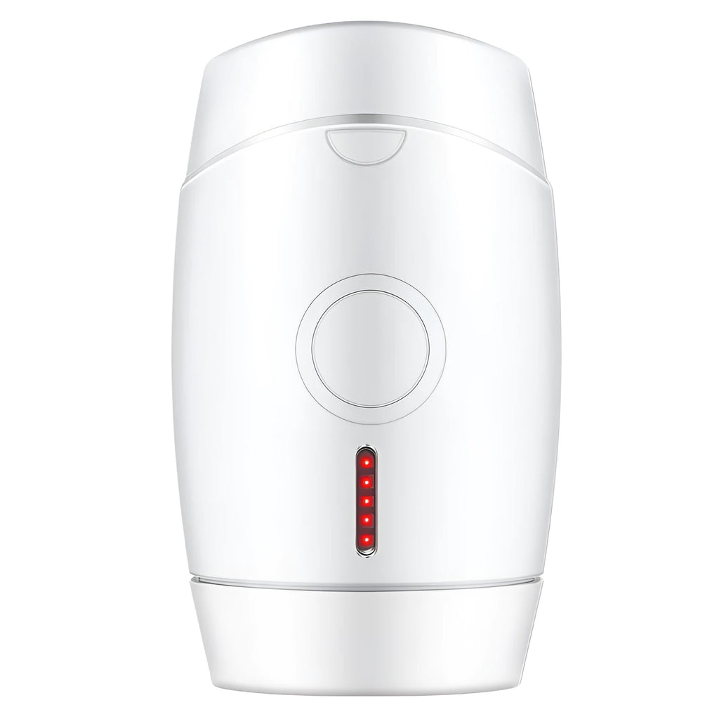 White home laser hair removal instrument with handheld design and UK plug