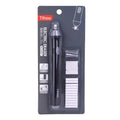 Electric eraser plastic geometric black 166mm 15mm 66g