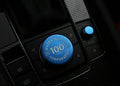 Mazda central control knob sticker metal decal set in Silver Red Blue for Centennial MS rotary models
