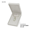 Velvet jewellery gift box in champagne or pink for rings, bracelets, necklaces and pendants