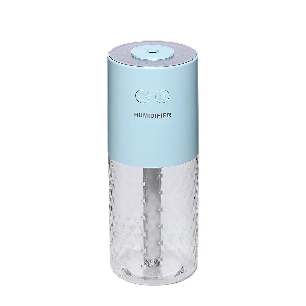 Love Feiyang Magic Crystal USB humidifier in ivory white, coral blue, deep sea blue, or Xiangfei powder