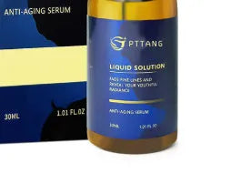 Glorious Facial Liquid moisturising serum in 10.1 cm tall bottle with 3.3 cm diameter for daily facial care