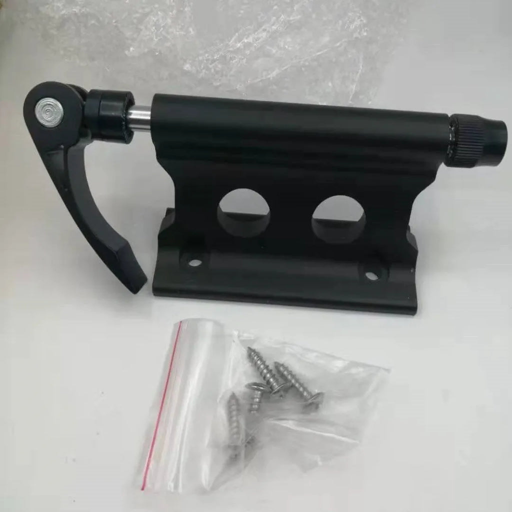 Silver metal bicycle front fork quick release fixing clip for SUV modification