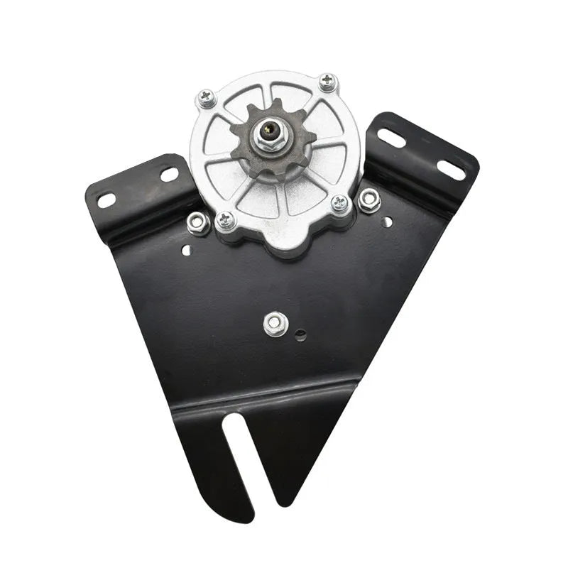 Black iron mounting plate for MY1016Z MY1018 reduction motor triangular bracket