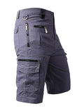 Men's loose-fit shorts with 3D digital printing in various colour options on cotton blend fabric