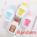 Creative bottle-shaped correction tape with 6 metre length in random colour selection