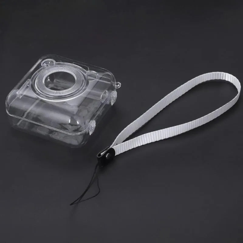 Clear PC protective case for Eric Bear A6 thermal printer with injection moulded shell