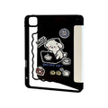 Repair Dog Cartoon Plate With Pen Slot Acrylic Soft Anti-fall Protective Cover for iPad Working Puppy