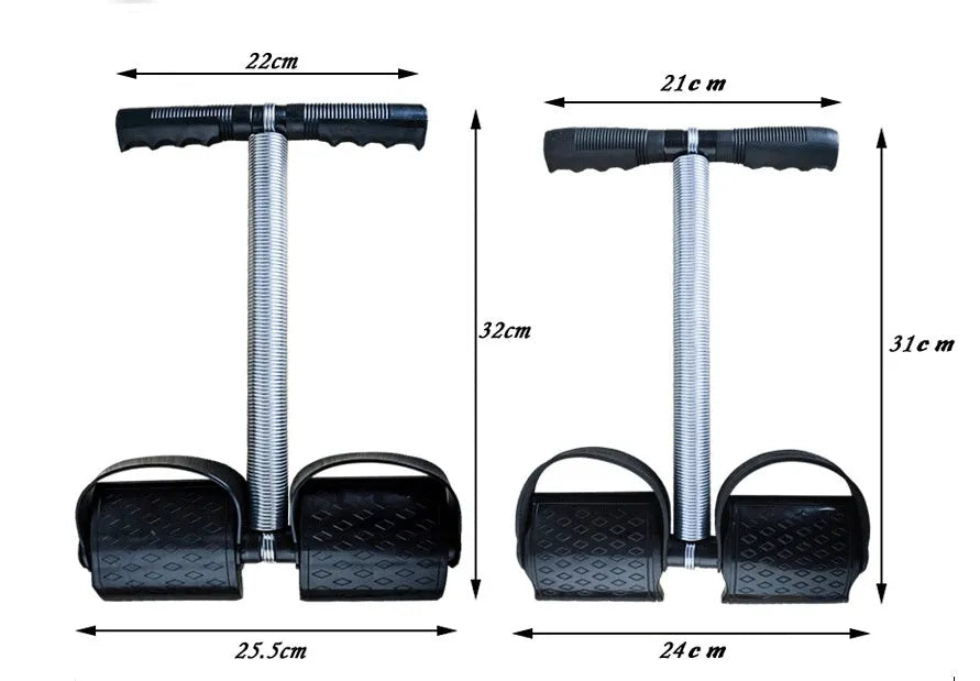 Black ankle pedal pedal puller seated pedal exerciser for muscle relaxation
