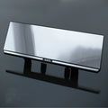 White high definition glass interior rearview mirror with ABS cover, 305x80mm