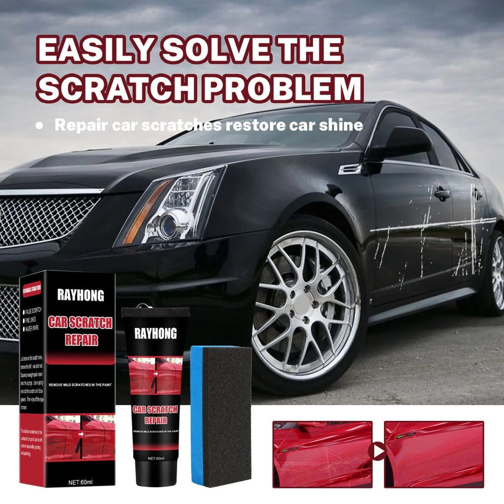 60ml car scratch repair wax set with lacquer wax for paint surface maintenance