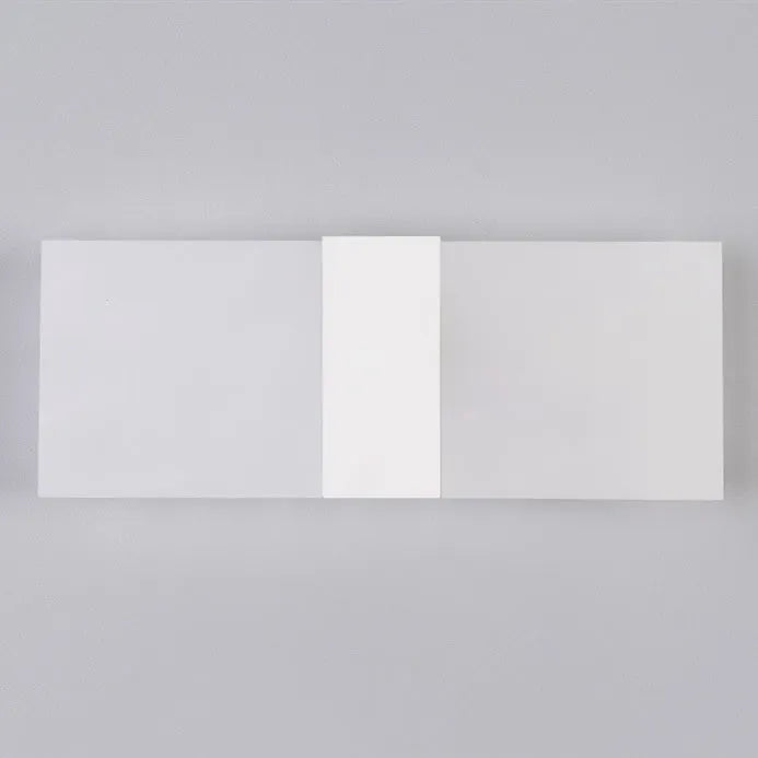 Modern wall-mounted LED bedside lamp with acrylic shade in silver finish
