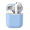 AirPods 2 silicone clamshell case cover in multiple colours for Apple wireless earphones