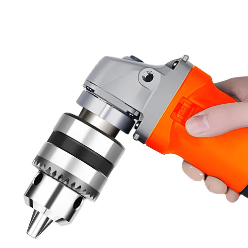 100 angle grinder conversion chuck adapter for drill bits with tightening key