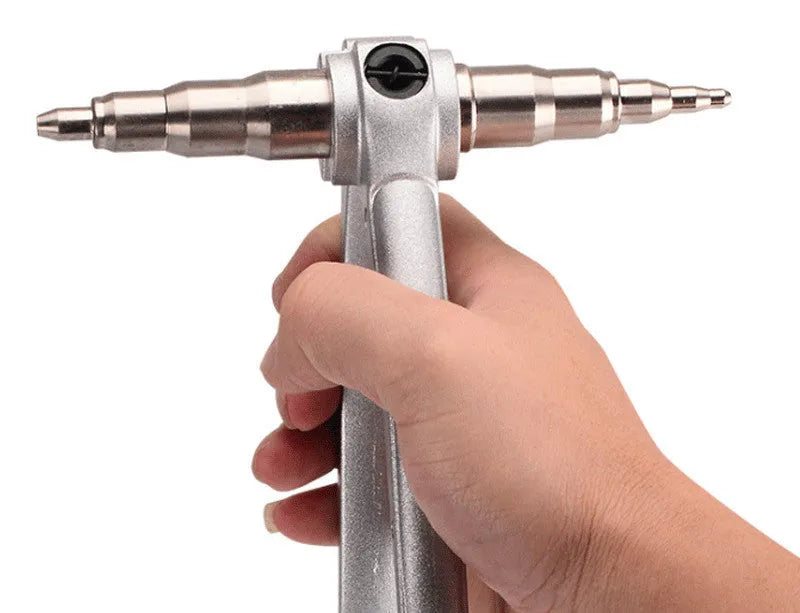 Manual tube expander tool for air conditioning copper pipe flaring 6-22mm in black or silver