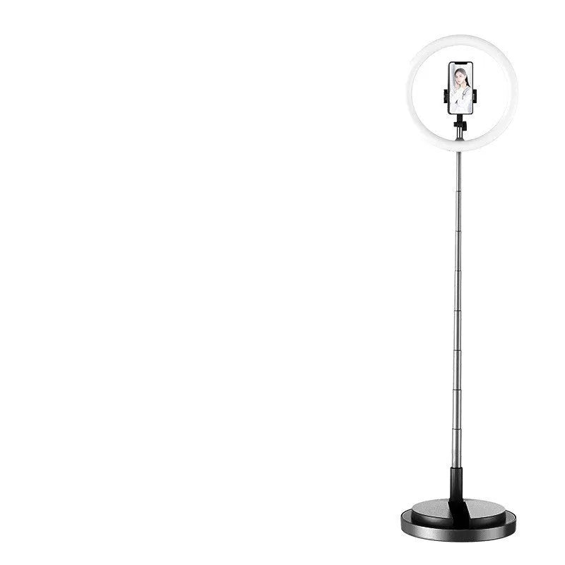 Portable selfie ring light LED 290mm for YouTube vlog live photo with remote control black colour