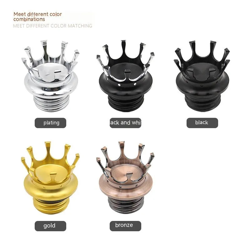 Aluminium alloy locking fuel tank cap for Harley Davidson motorcycle in choice of five finishes