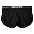 Men's loose thin boxer shorts in a solid colour, made from knitted Ice Silk and nylon fabric.
