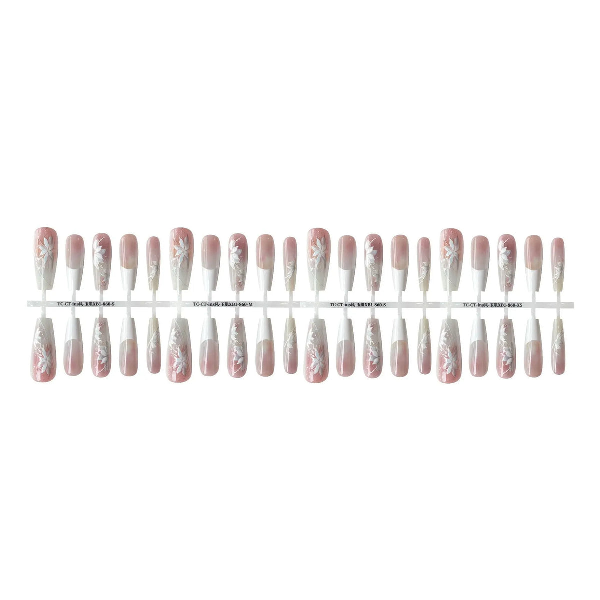 Sweet Cool Ancient Style nail stickers 40 pieces Ins Style Jade Leather retro ultra-thin seamless ladies