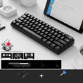 RK 61 mechanical keyboard in a colourful case with dual Bluetooth and USB connectivity