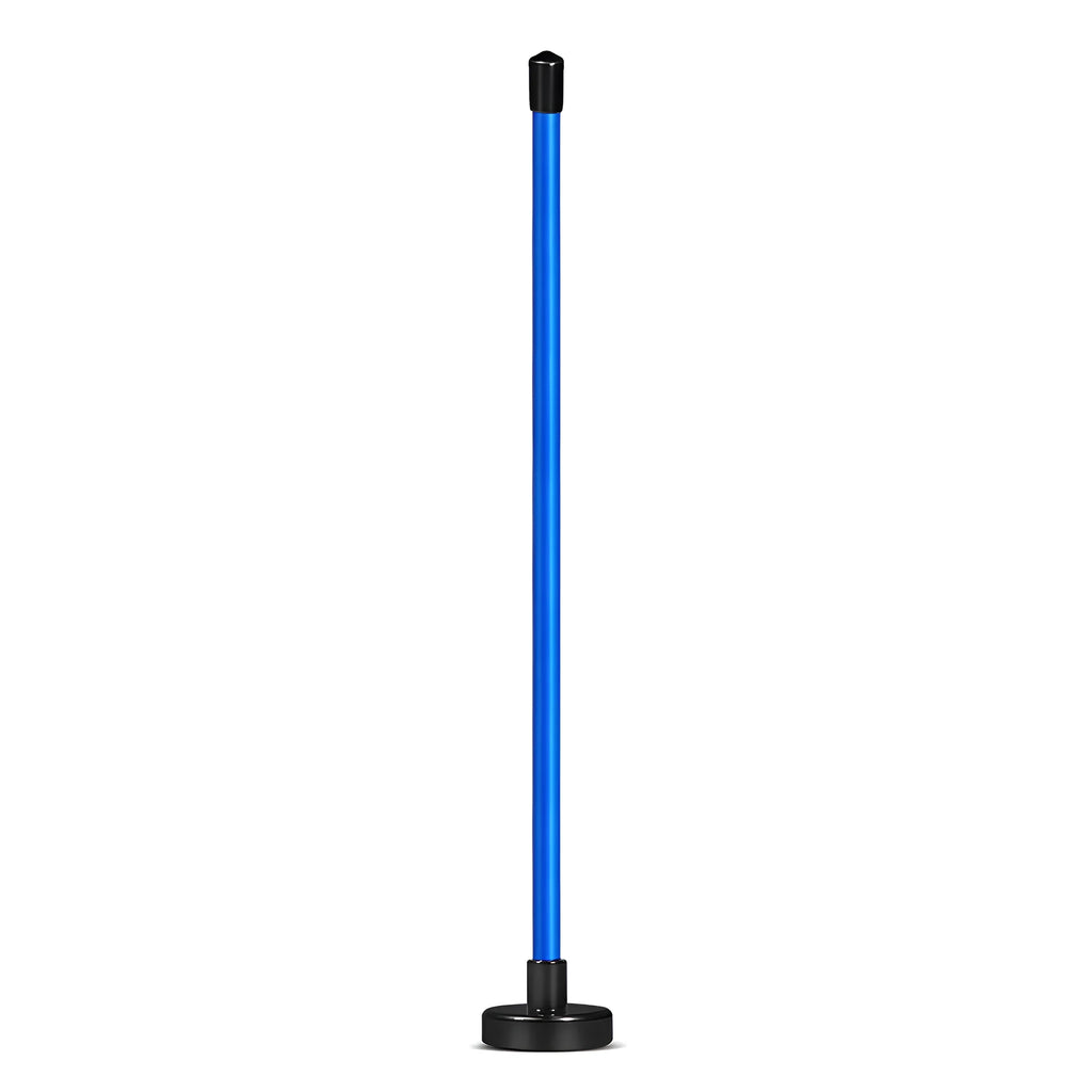 Aluminium alloy magnetic direction baseball bar golf swing trainer in red or blue colour