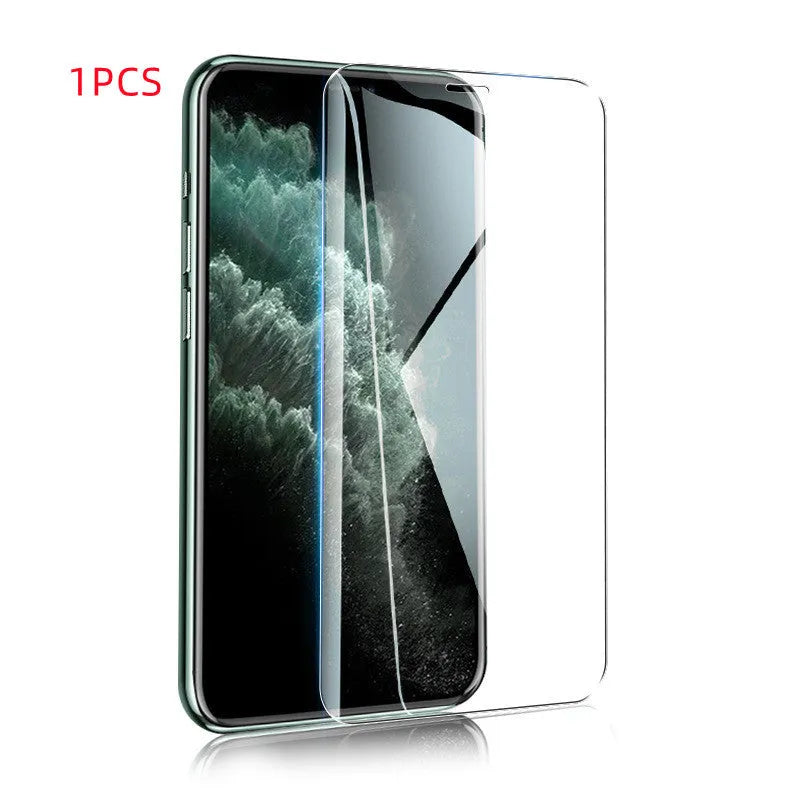 Tempered glass privacy screen protector for iPhone with anti-peeping matte surface