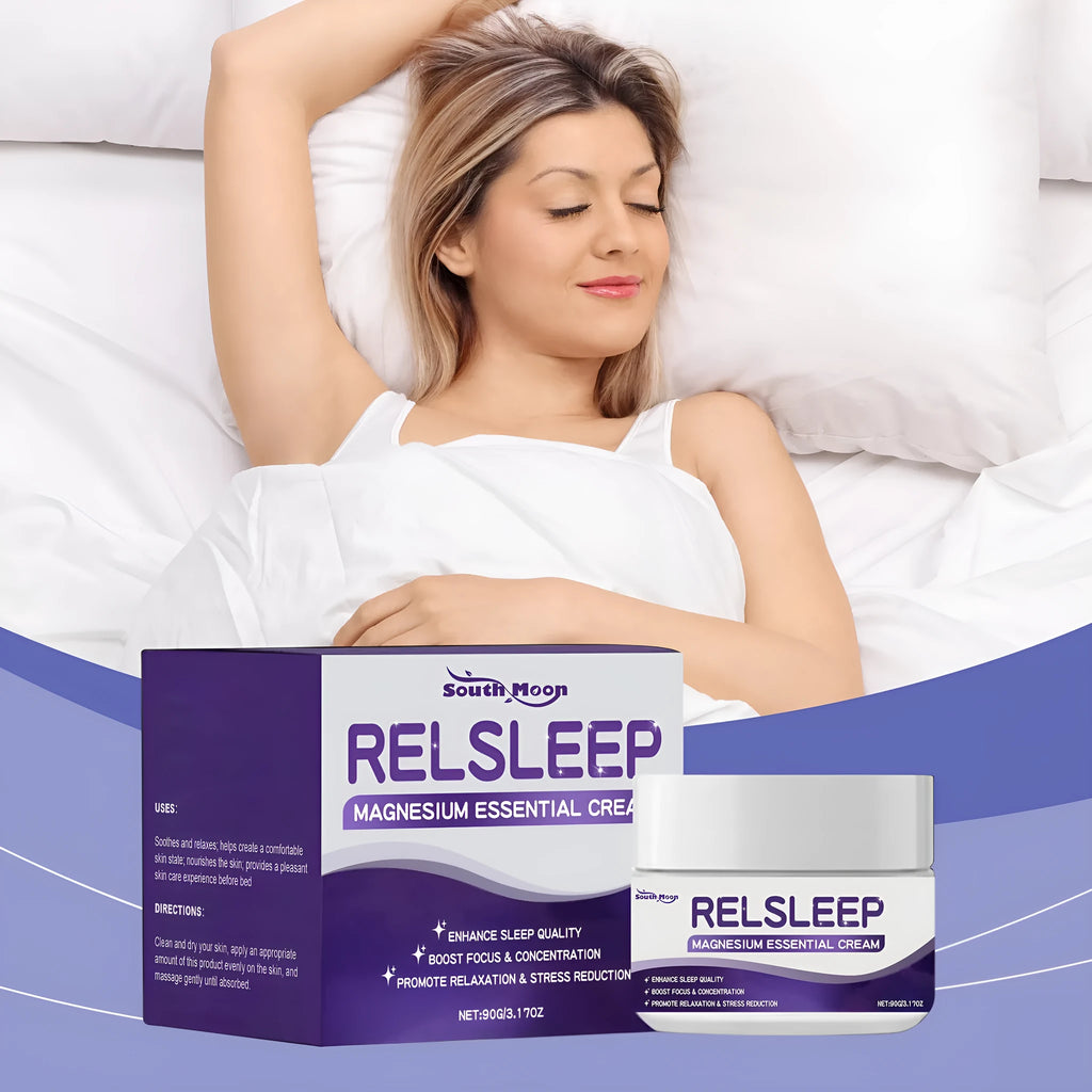 90g jar of Sleep Magnesium Essence Cream for overnight hydration