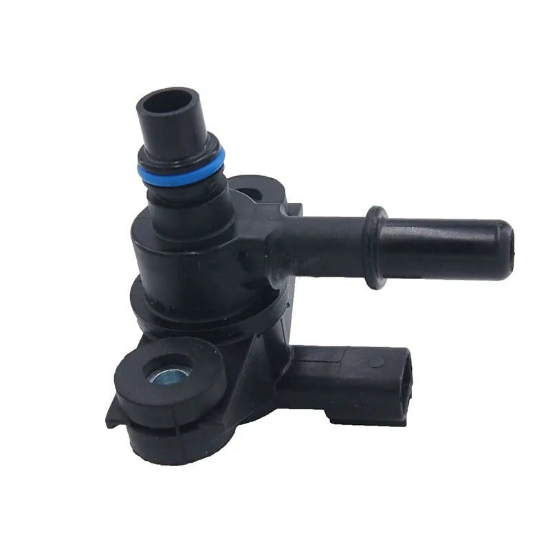 Black ABS plastic turbo solenoid valve for Ford cars, part number AU5A-9G866-AB