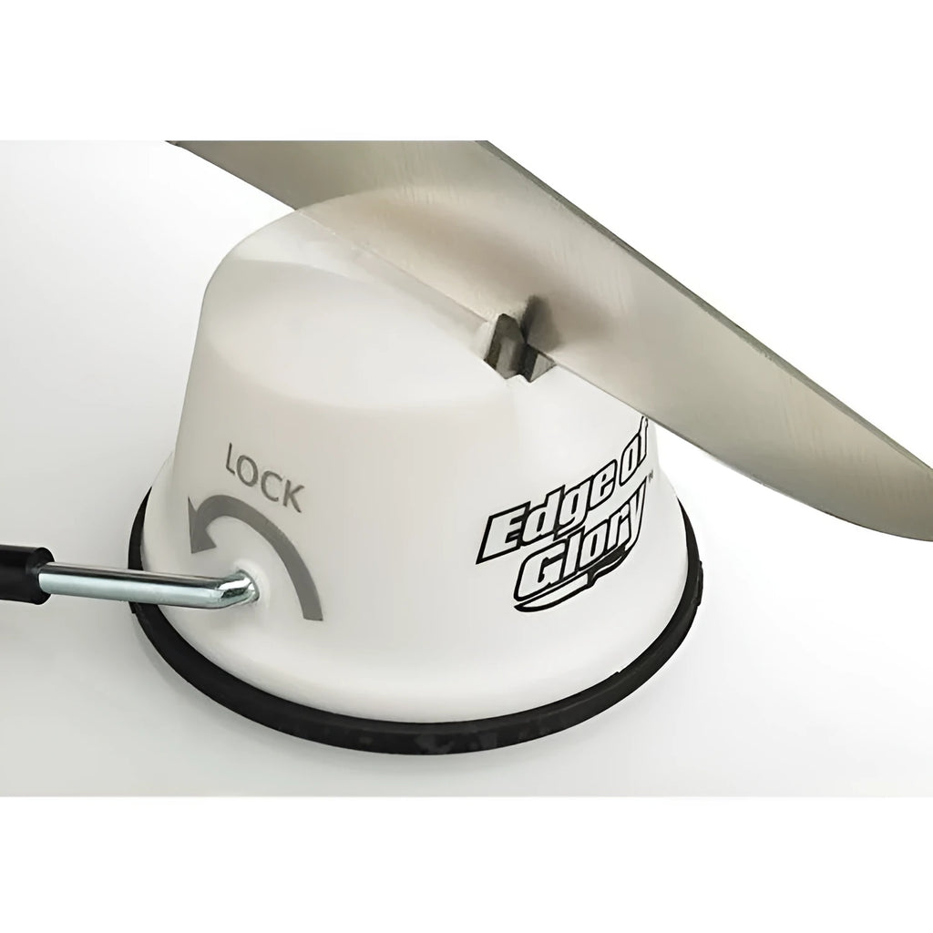 White multi-function fast sharpening machine for kitchen knives scissors and drill bits