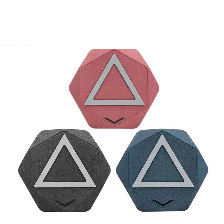 Wireless charger in frosted black, red or blue with Micro USB interface and Qi certification