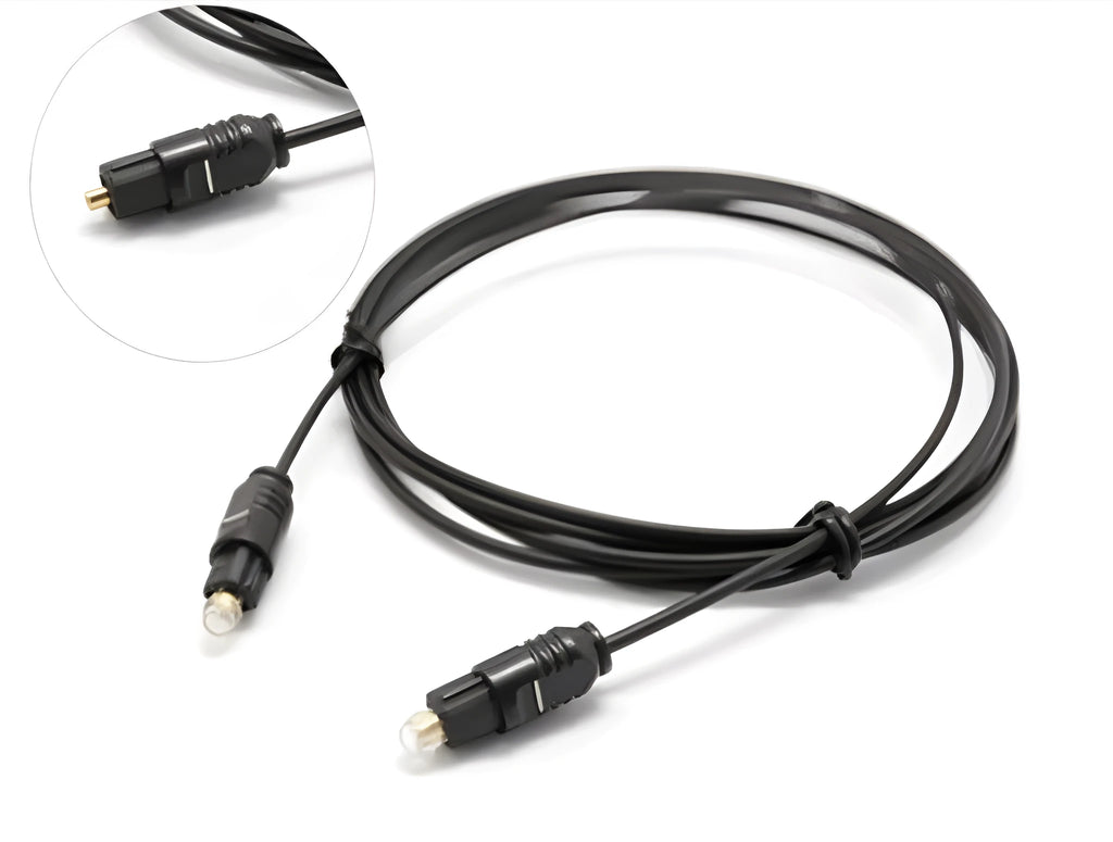 OD2.2 optical fibre audio cable for digital transmission with slim 2.2mm profile