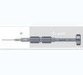 iPhone repair screwdriver with T2 cross triangle bits and aviation alloy aluminium handle