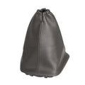 Black leather shift lever cover for Toyota Corolla measuring 15.2cm