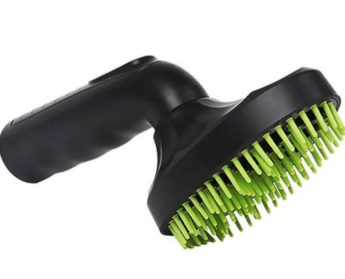 Black pet hair tip brush long handle vacuum accessory with 32mm universal fit