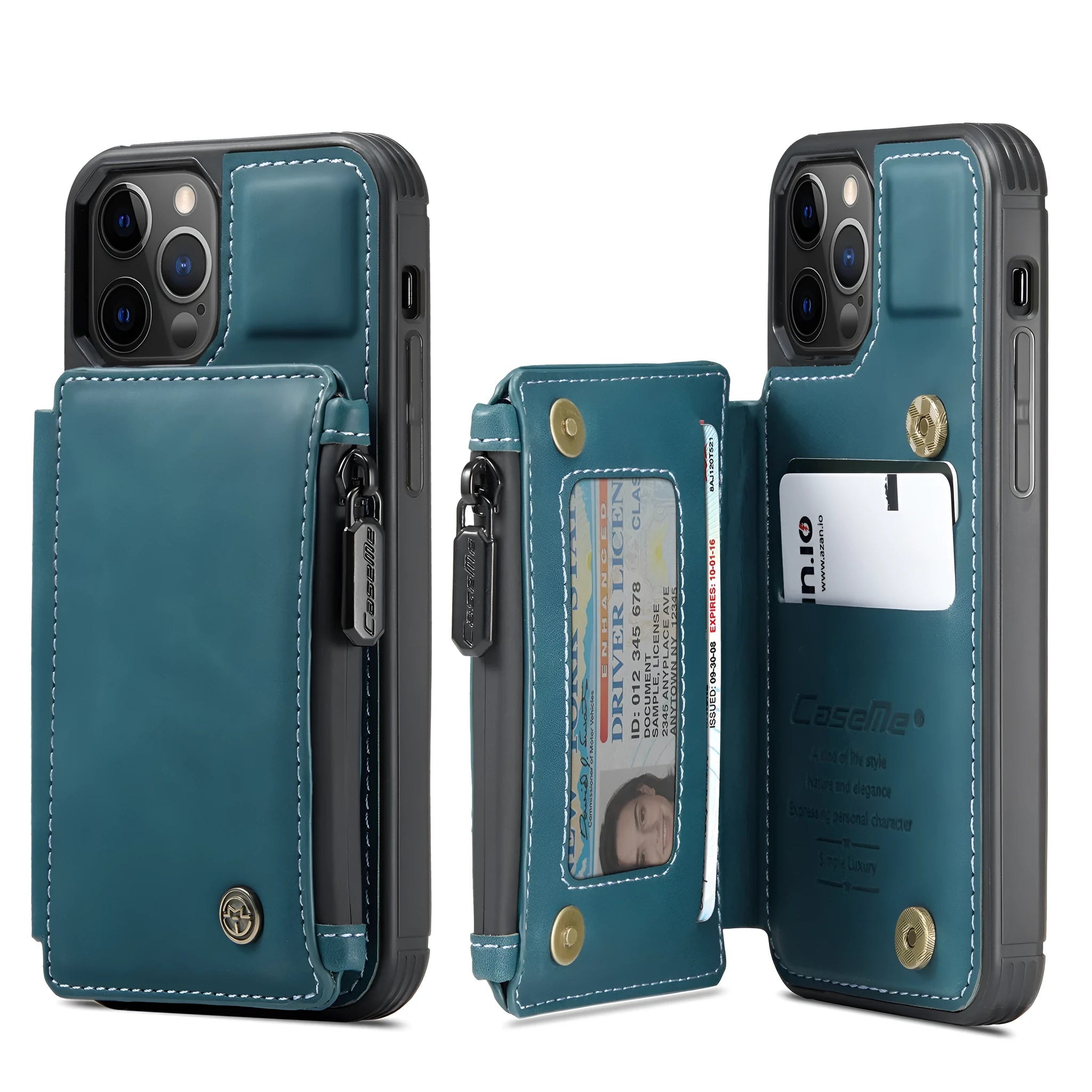 Anti-theft mobile phone holster case in multiple colours for iPhone and Samsung smartphones