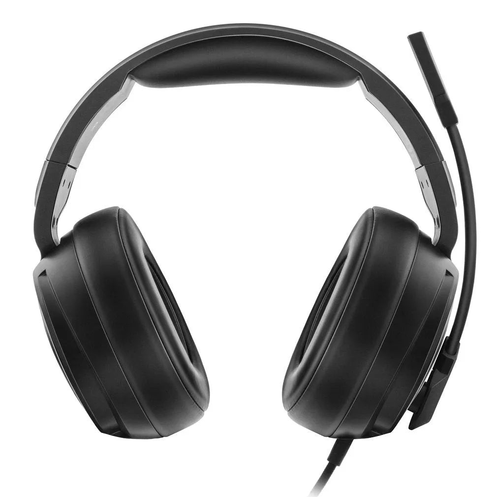 Siberian V20 gaming headset in black plastic with 50mm speaker and 7-colour light vibration
