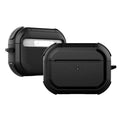 AirPods protective shell in multiple colours showing TPU and PC construction for AirPods 1, 2 and Pro models