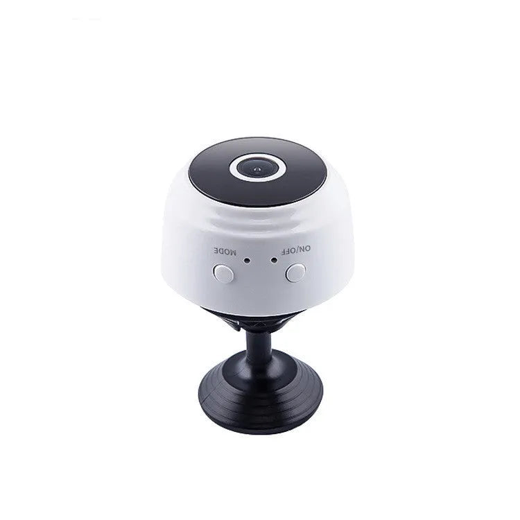 Matte night vision camera in black with 1080P HD resolution and 150 degree wide angle lens