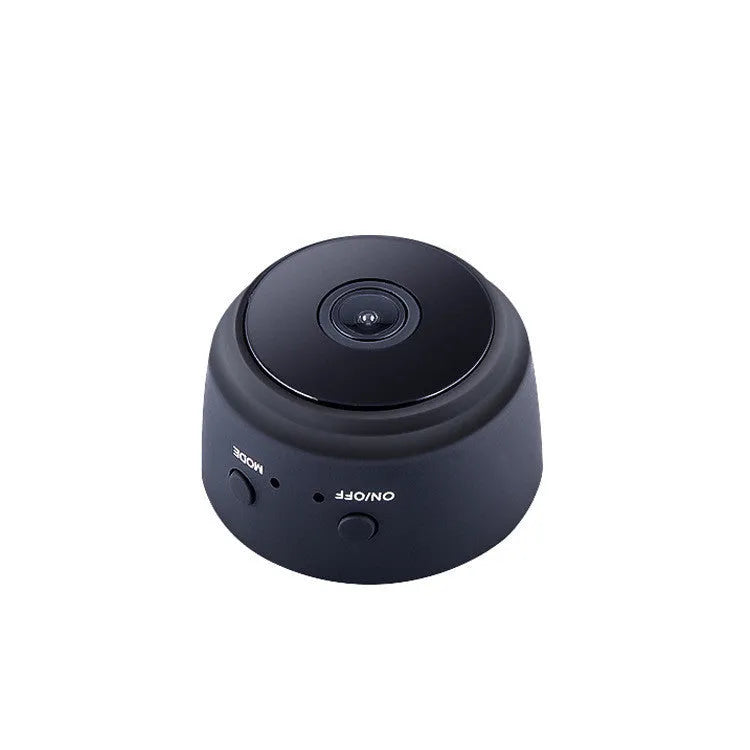 Matte night vision camera in black with 1080P HD resolution and 150 degree wide angle lens