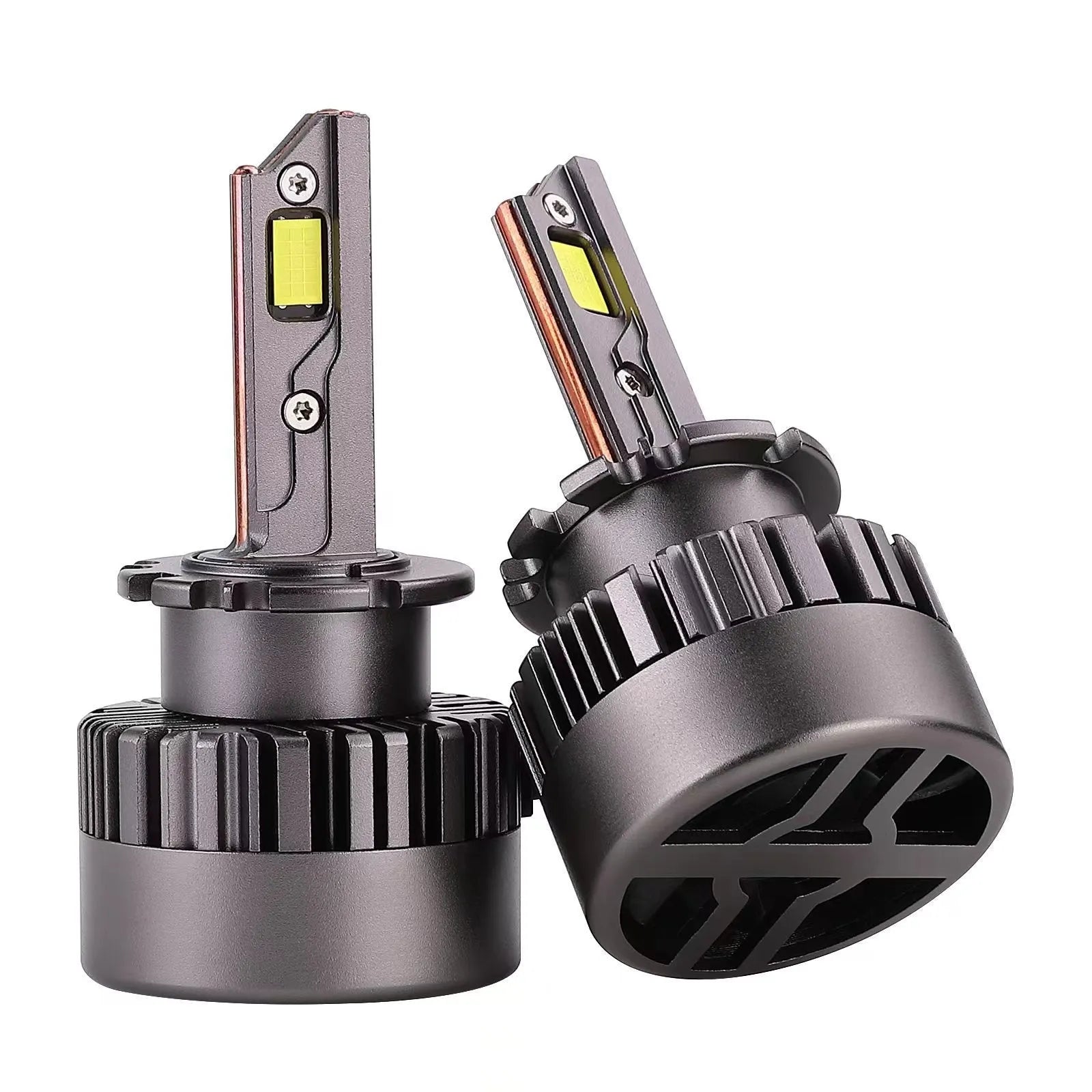 D Series LED car headlight bulb 45W 4500LM with copper tubes for D2SD4S fitment