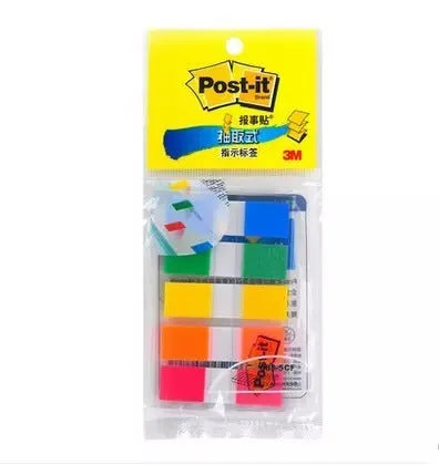 Removable plastic indicator labels in mixed colours for equipment marking