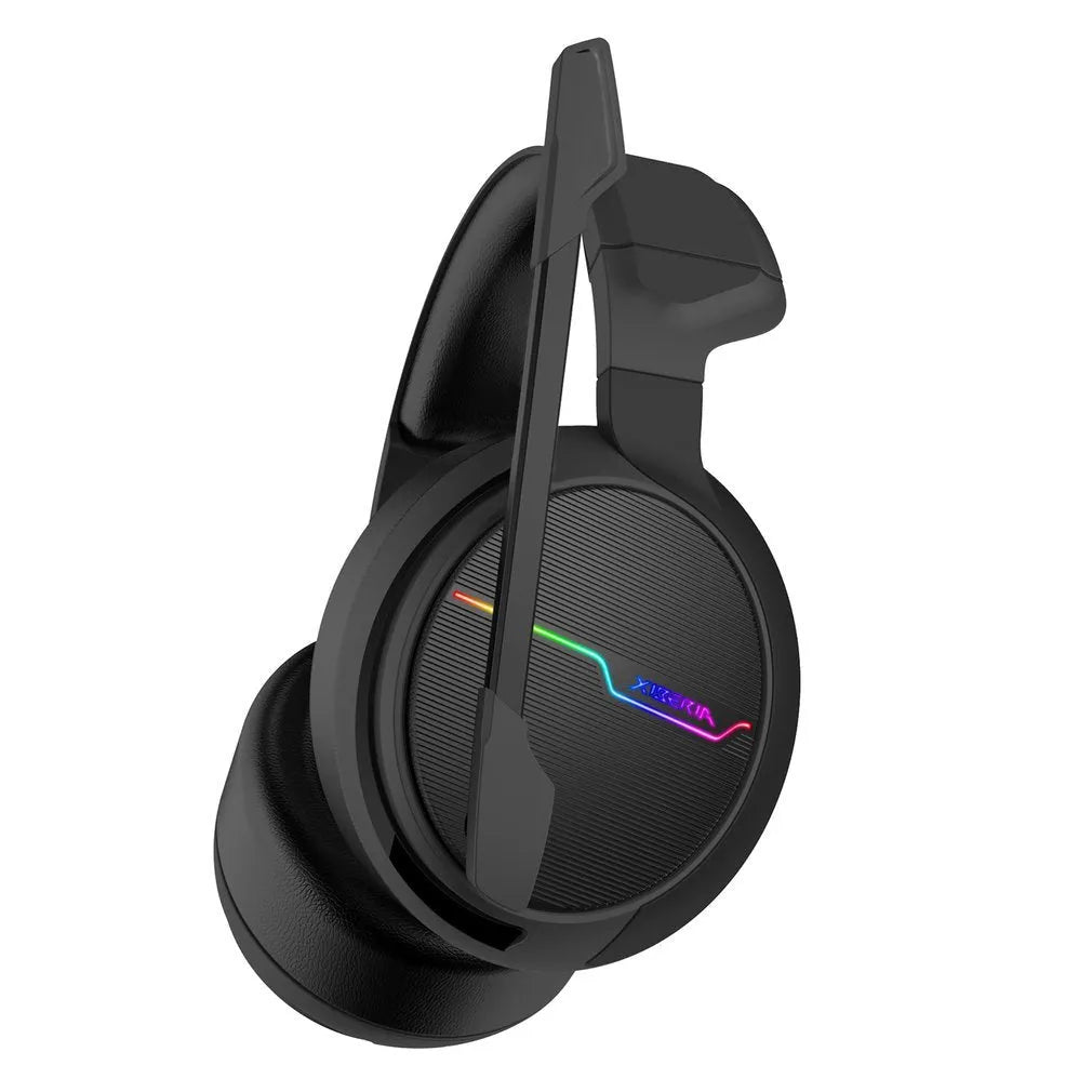 Siberian V20 gaming headset in black plastic with 50mm speaker and 7-colour light vibration