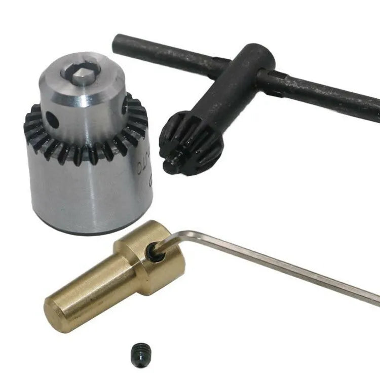 Hard alloy drill chuck set with sleeve chuck and tail hole models for 3.17mm drill bits