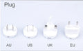 Four antenna white wireless router repeater with 300Mbps speed and lightning protection
