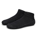 Unisex multifunctional high-top wading shoes in grey with VIBRAM rubber sole and sleeve closure