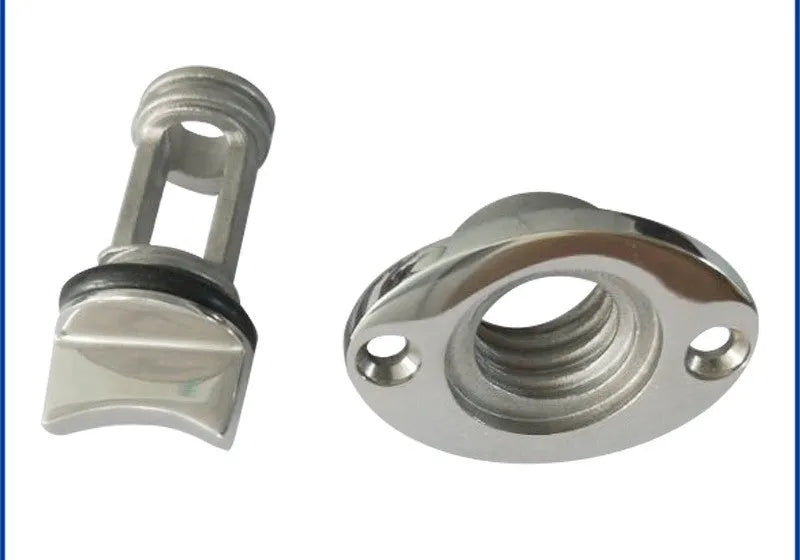 316 stainless steel marine water plug for ships and yachts with corrosion-resistant construction