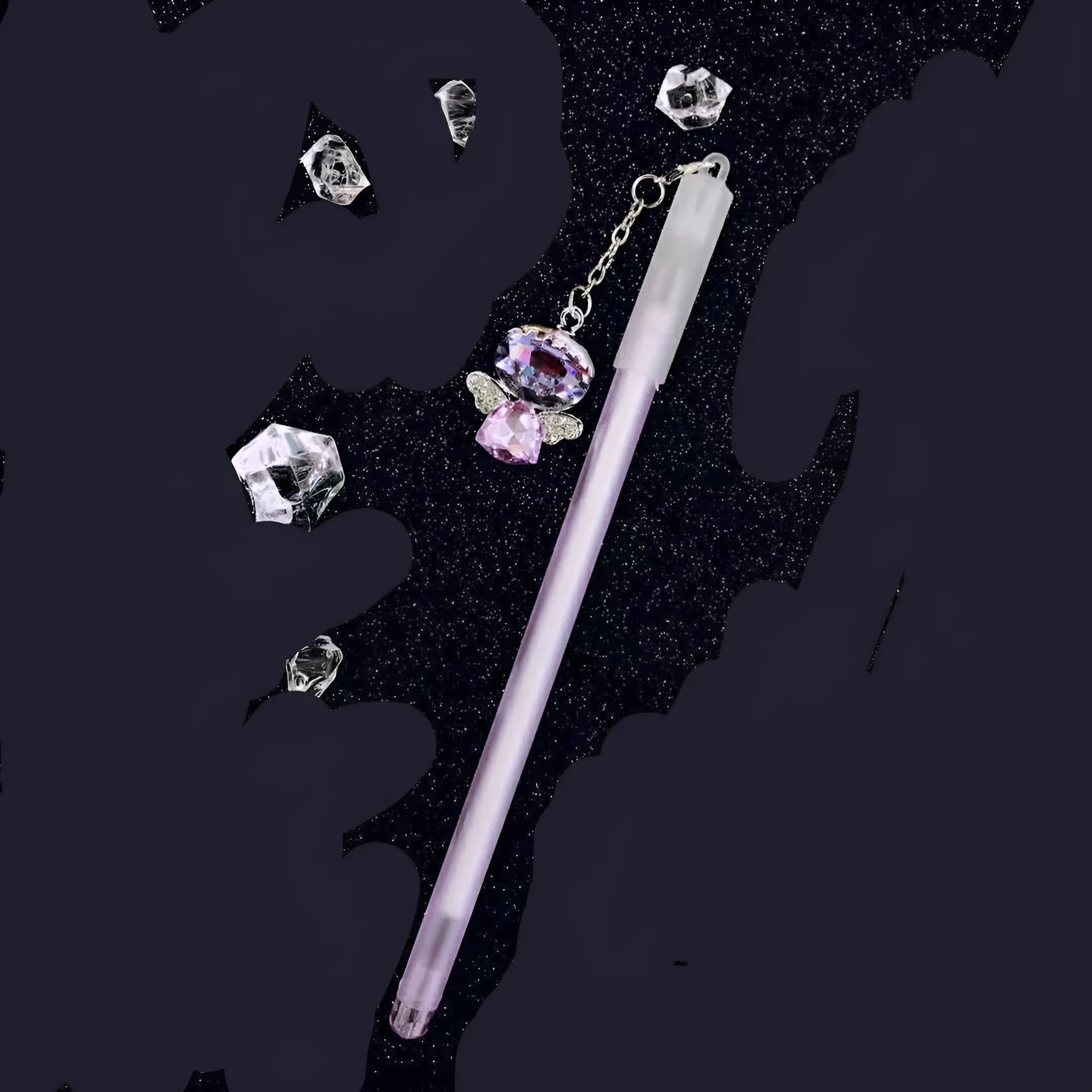 Little Angel Girl Water Pendant Gel Pen with decorative water feature and 0.5mm fine tip